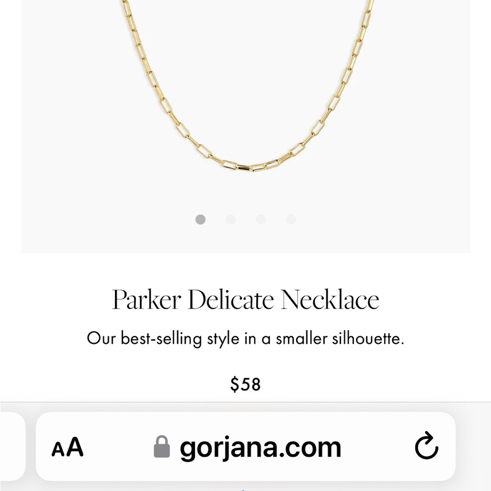 Gorjana Gold Parker Necklace